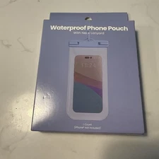 GEMS Waterproof Phone Pouch Blue Universal Size Cell Phone Dry Cover