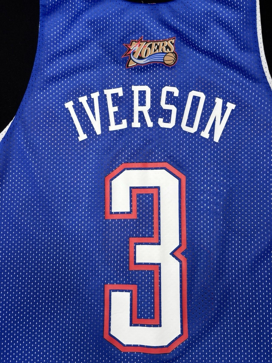 ALLEN IVERSON AUTHENTIC M&N HWC 2004 NBA ALL STAR GAME