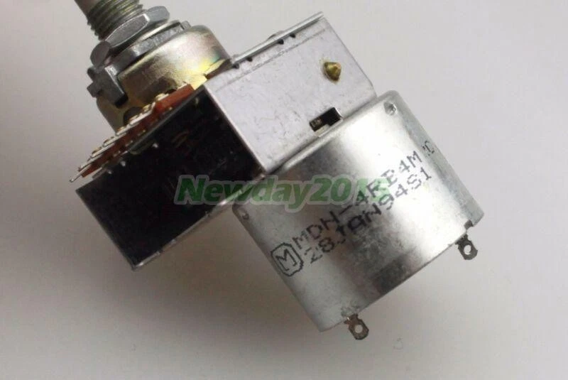 Audio Motorized Potentiometer 16mm Dual-Gang A50K 50K 25mm D Shaft For Panasonic - Image 2 of 3