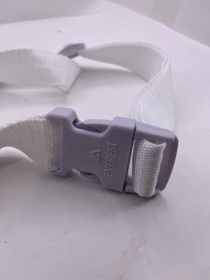 Riñonera deportiva vintage Everest original de nailon blanca de viaje Foto 3 de 4