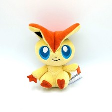 2014 Pokemon Center Victini Plush 6" Toy Doll Stuffed Animal Japan