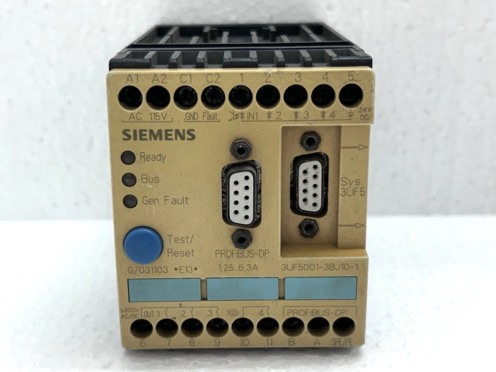 SIEMENS 3UF5001-3BJ10-1 Used Working SIMOCODE-DP Motor Management