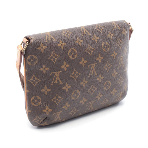 LOUIS VUITTON Musette Tango Shoulder Bag Monogram PVC Leather Brown #RC3552 - Bild 2 von 10