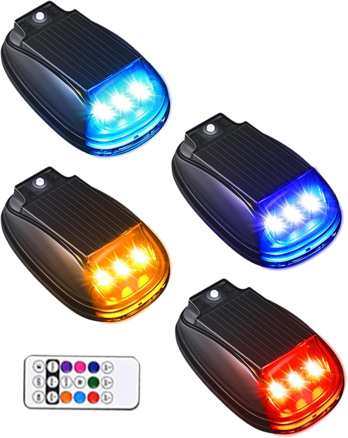 Feux de gabarit solaires LED pour vos road-trips en moto et sorties nocturnes
