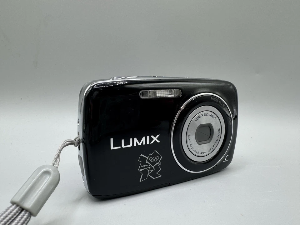 Panasonic LUMIX DMC-S3 12.1MP Digital Camera, Black - Tested, photo 3 of 5