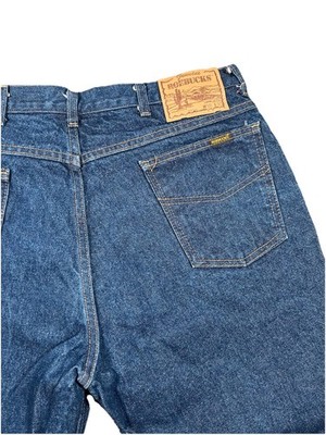 ROEBUCKS ヴィンテージデニム USA製 W30 L30 濃紺 70s 80s ROEBUCKS 