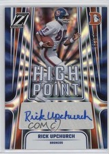 2024 Panini Zenith High Point Signatures Spokes 19/25 Rick Upchurch Auto 2a5