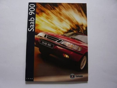 1998 Saab900 Thick Catalog Japanese Edition Seibu Motor Co. 247-4