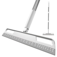 Multifunction Magic Broom, Extended Indoor Detachable,3-in-1 Sweeper Gray