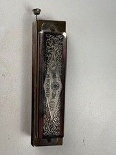 Hohner Super Chromonica 270 Vintage Harmonica   Working   Original Patina