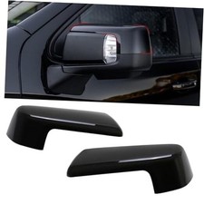 Compatible with Chevy Silverado 1500 GMC Sierra 1500 Mirror Cover 2019 Black