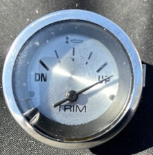 Teleflex Inc. Chrome Trim Gauge 2.25”