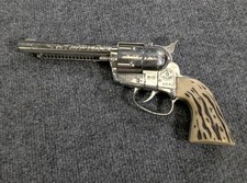 Vintage Mattel Fanner 50 Cap Gun Antler Handle