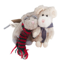 Boyds Bears Plush Mice Set   Romano B. Grated 5755 1999  JOY ChrisMouse 1993