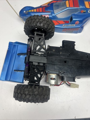 Rv Remote Control Radio Model Racing Truck Car Parts Raider Pro Bridgestone Old - Picture 18 of 22
