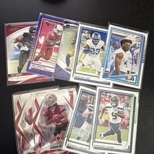 2025 NFC WEST 9 Card LOT - Benson, Williams, Darnold, Walker Rookies