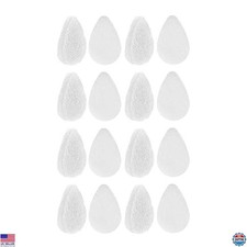 12PC Reusable Facial Sponges - Gentle Exfoliating Pads for Cleansing  Makeup