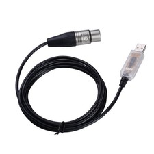 USB RS485 to DMX512 Interface Adapter with 3-Pin XLR RS485 Serial Converter C...