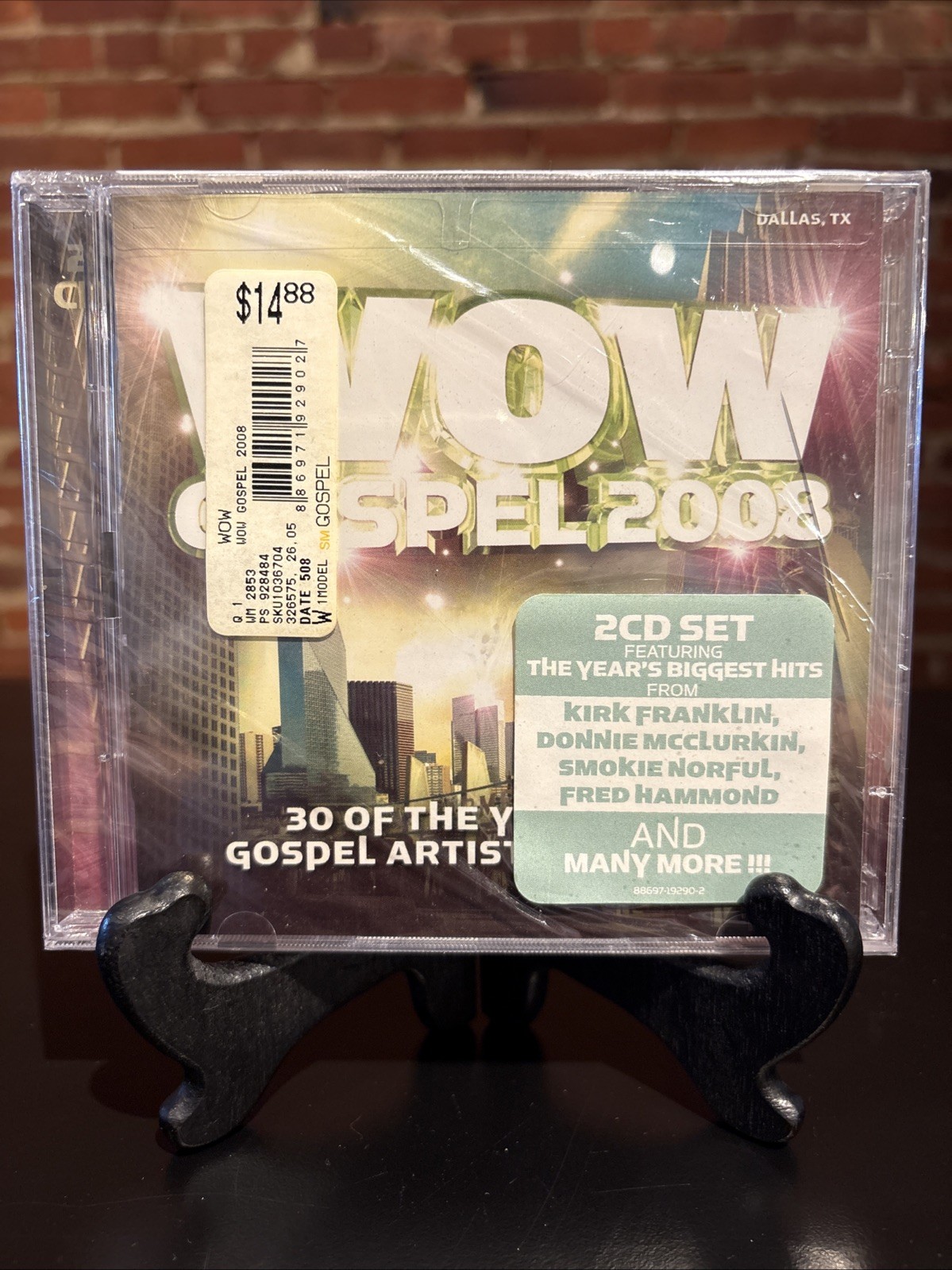 WOW Gospel 2008 by Various Artists (CD, Feb-2008, 2 Discs)