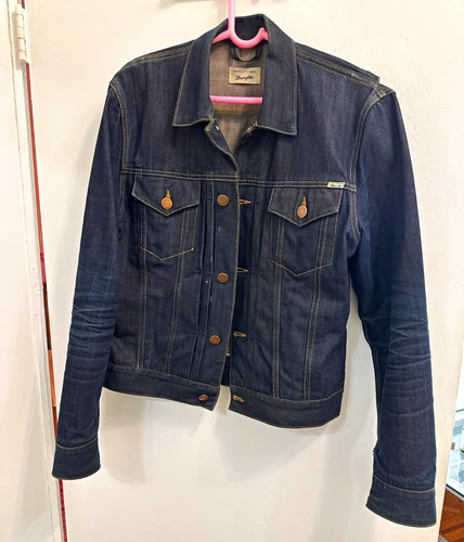 Vintage 2006 Marc Jacobs x Wrangler Denim Trucker Jacket Size L Rare - product listing photo
