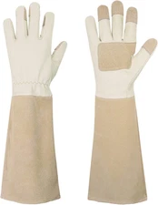 Rose Pruning Gloves for Men & Women, Long Thorn Proof Gardening Gloves, Breathab