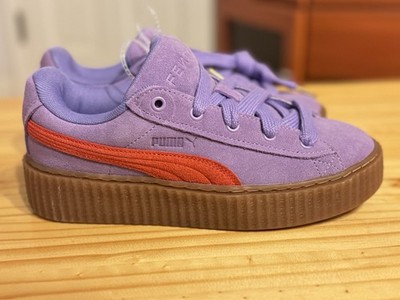 PUMA CREEPER PHATTY FENTY 25 ラベンダー PUMAKIDSSHOES PUMA FENTY X PUMA CREEPER PHATTY JUNIOR LAVENDER US