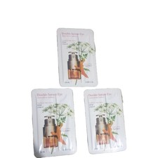 Clarins Double Serum Eye 3 x 0.9ml Sample Sachets (New) - Free Postage