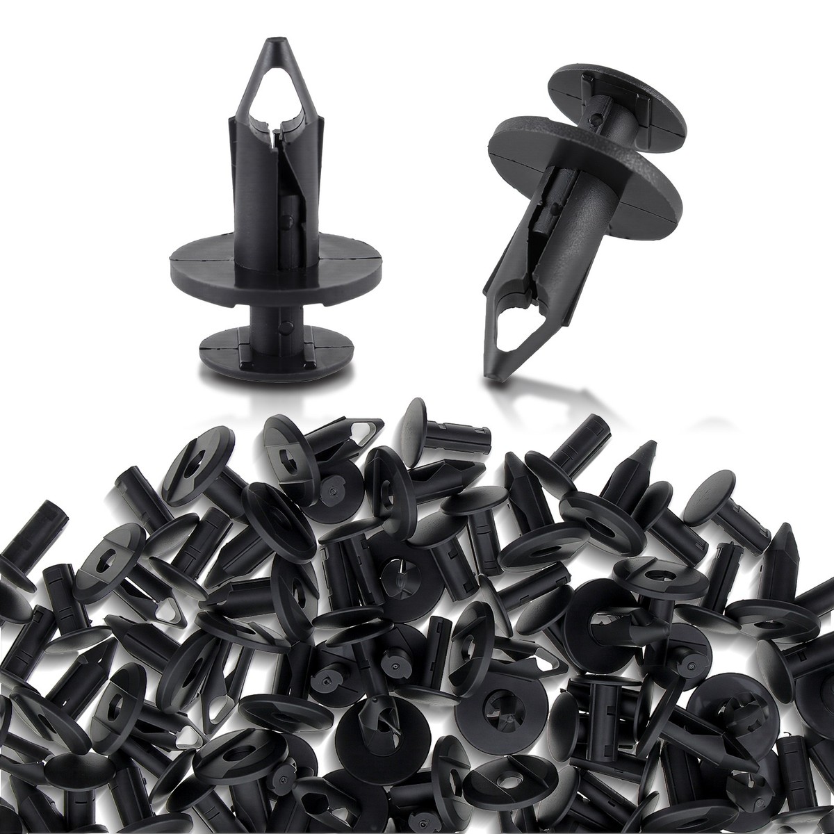 50pcs Fender Clips Body Rivets PLASTIC for HONDA Foreman 500