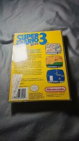 K25i14311 SUPER MARIO BROS 3 W/ BOX & INSTRUCTIONS 1990 NES NINTENDO ORIGINAL 2B