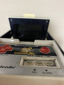 Game & Watch Donkey Kong Jr. Panorama Screen No Battery Cover