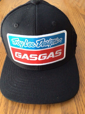#ad New Troy Lee Designs Team Gas Gas Race Team Issued Hat Flat Brim Snap Back Era $35.00