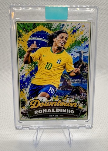 RONALDINHO Custom Fan Art DT Soccer Trading Card #DT-RD BRAZIL
