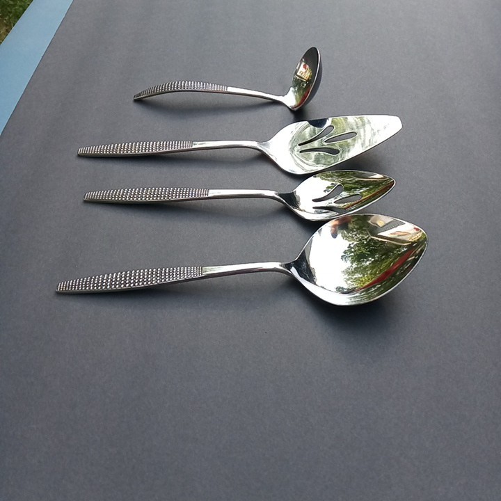 VTG Mid-Century Stanley Roberts Japan Montico Serving Utensils 4 Pc