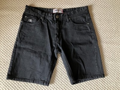 Alcott - IT/46 - Herren Jeans Shorts schwarz anthrazit