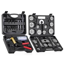 2 in 1 Brake Caliper Compression Tool & Brake Bleeder Kit, Handheld Vacuum Pump 