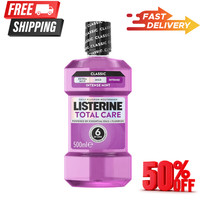 Listerine Total Care Antibacterial Mouthwash 10 in 1 Benefits, 500ml