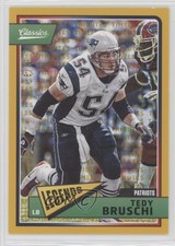2018 Panini Classics Legends Timeless Tributes Gold 35/99 Tedy Bruschi #153 0uf1