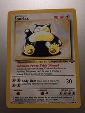 Snorlax 27/64 Jungle Vintage Rare Pokemon TCG WOTC LP+ on eBay