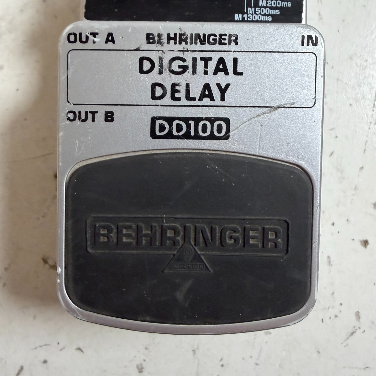 Behringer Digital Delay DD100 Gray 24-bit Echo Stereo Effects