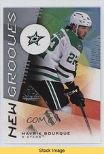 2024-25 Upper Deck SP Game Used New Grooves Mavrik Bourque #NG-17 READ 0l6f