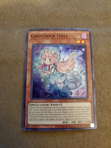 Ghostrick Doll OP27-EN004 YuGiOh Tournament Pack 27 card
