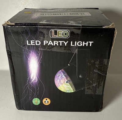 LED Disco Ball Light Party Magic Stage Light DJ Strobe Ball with Remote Control
