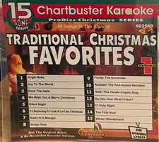 60256R TRADITIONAL CHRISTMAS  CHARTBUSTER  KARAOKE CDG  LOT TENN