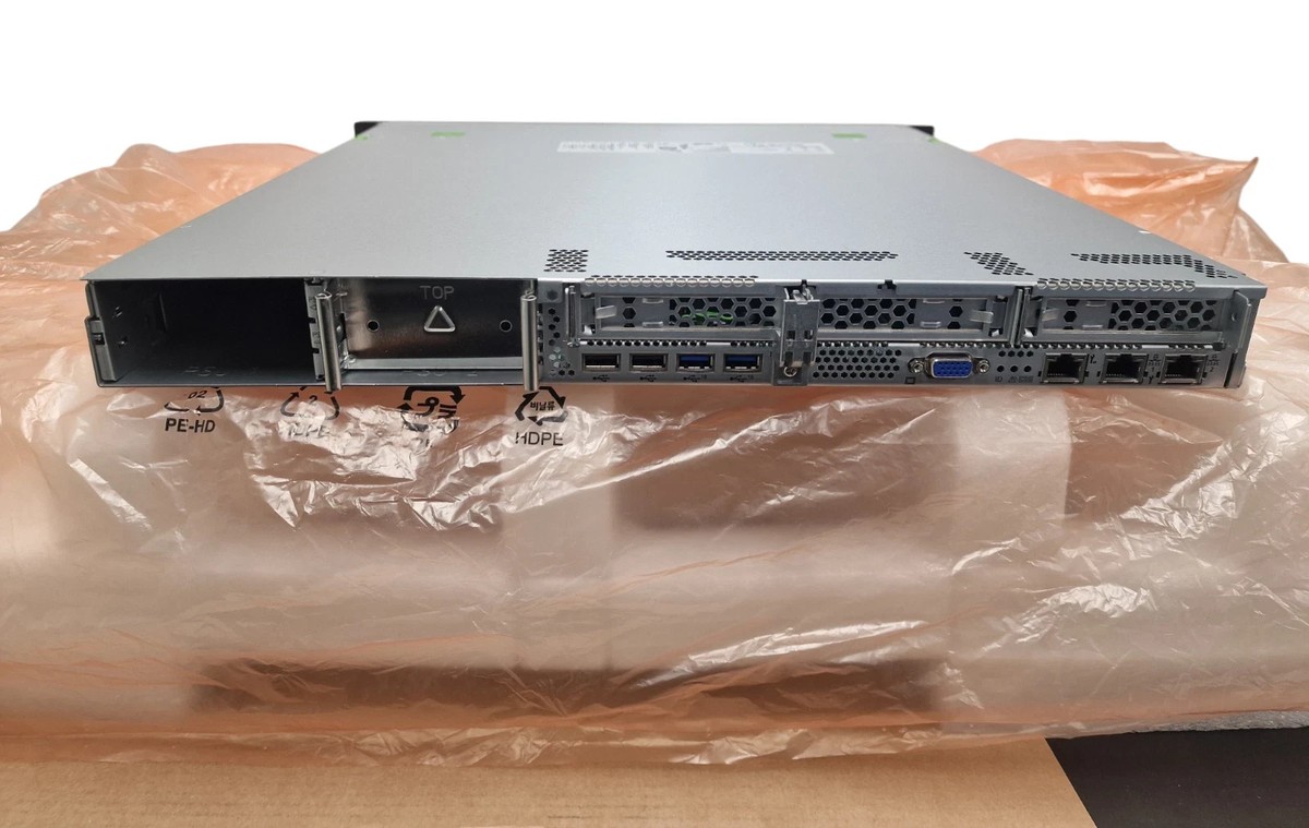 New Fujitsu Primergy RX1330 M5 Xeon E-2300 series CPU 4-DIMM 4-Bay