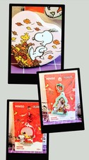 Miniso Peanuts Christmas Snoopy Set Of 2 Shaker Keychains Box Lunch Pin