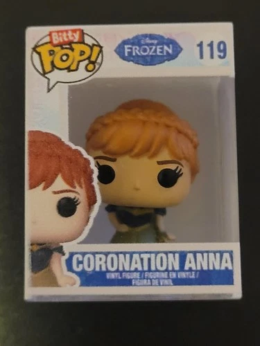 DISNEY PRINCESS FUNKO BITTY POP  "CORONATION ANNA"  SHORT PRINT CHASE!