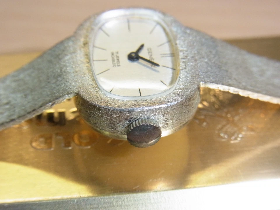 Damenuhr Vintage 835er Silber - Bild 3 von 4