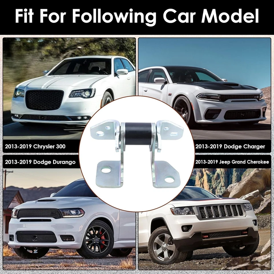 Front Driver Left Door Hinge For Chrysler 300 55113665AI Foto 3 de 4