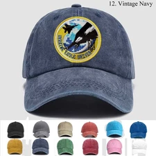 Customized Personalization Embroidered Hat 194th Fighter Squadron, Trucker Hat