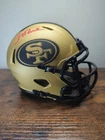 Jerry Rice Signed San Francisco 49ers Rave Mini Helmet Fanatics COA Autographed
